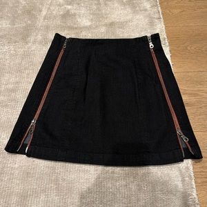 Carmar Women’s Black Denim Mini Skirt